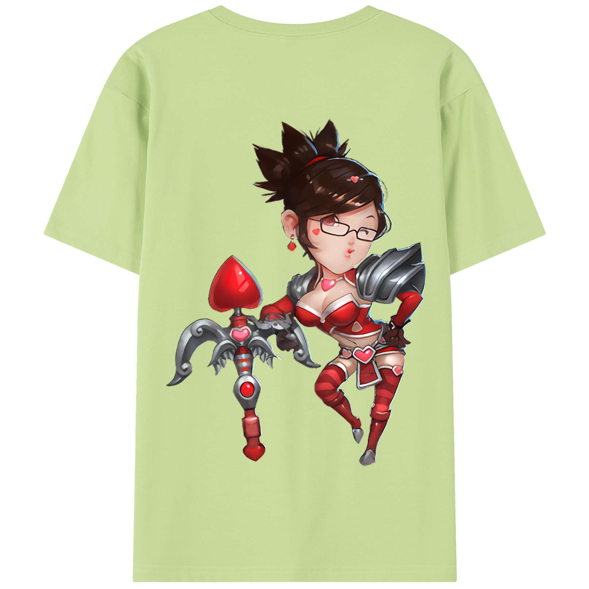 リーグ・オブ・レジェンド League of Legends LOL 綿100％半袖Tシャツ（背面プリント）